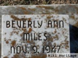 Beverly Ann Miles