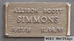 Allison Scott Simmons