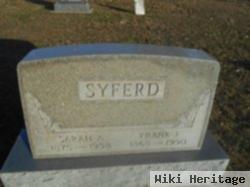 Frank F Syferd