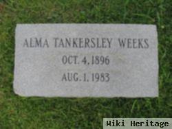 Alma Tankersley Weeks