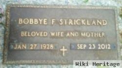 Bobbye Frazier Strickland