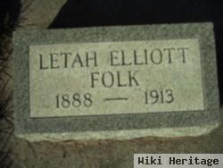 Letah Elliott Folk