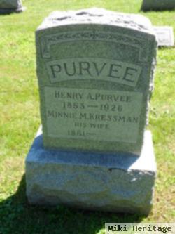 Henry A Purvee