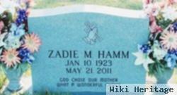 Zadie M. Thorne Hamm