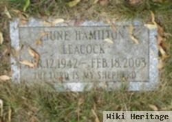 June Hamilton Leacock