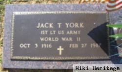 Jack Thomas "tom" York