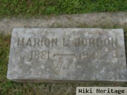 Marion L. Jordan