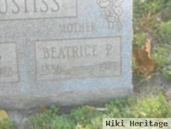 Beatrice P Justiss