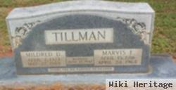 Mildred D Hodges Tillman