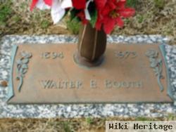 Walter E Booth