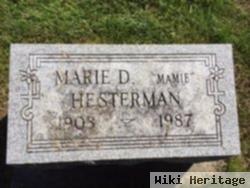 Marie D "mamie" Hesterman