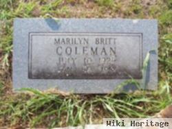 Marilyn Britt Coleman