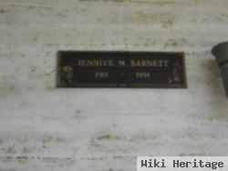 Jennive M Barnett