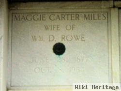 Maggie Carter Rowe