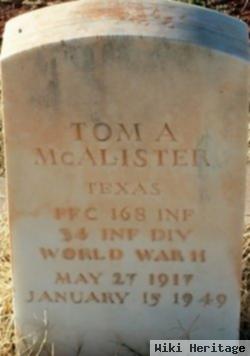 Tom A. Mcalister