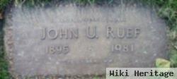 John U. Ruef