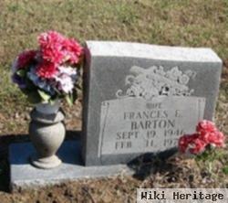 Frances E. Barton