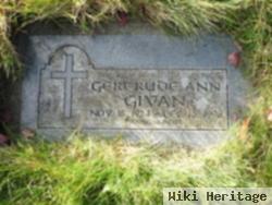 Gertrude Ann Cairns Givan