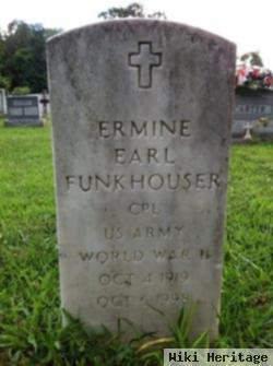 Ermine Earl Funkhouser