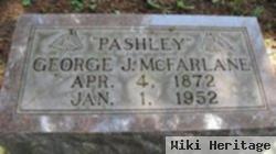 George J "pashley" Mcfarlane