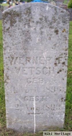 Werner Frank Vetsch