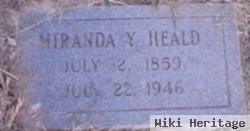 Sarah Ann Miranda Young Heald