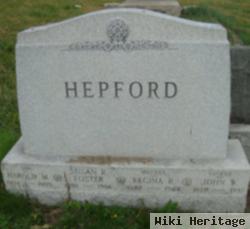 Harold M Hepford