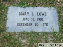 Mary Louise Singleton Lowe