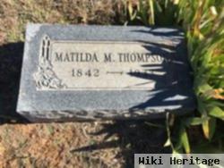 Matilda M. Thompson