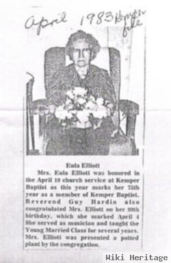 Eula Fern Smith Elliott