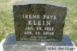 Irene Faye Mccombs Klein