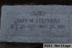 John M. Stephens