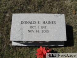 Donald Eber Haines