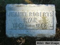 Mary Jane "jeanne" Roberts Ryan
