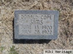 Donald Cope Sims