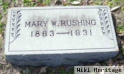 Mary Willie Wright Rushing