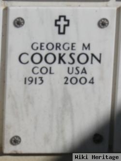 George M Cookson