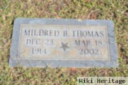 Mildred Elizabeth Butler Thomas