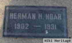 Herman H Hoar