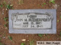 John Marion Rutherford