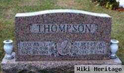 Oscar T Thompson