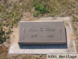 Julia C Weiss