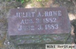 Juliet A Rowe