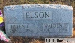 Walden E. Elson