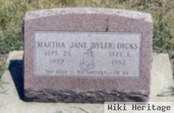 Martha Jane Byler Dicks