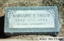 Margaret P Taylor