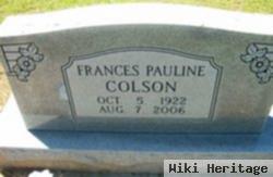 Francis Pauline Remore Colson