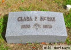 Clara F Mcrae