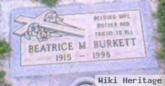 Beatrice M. Burkett