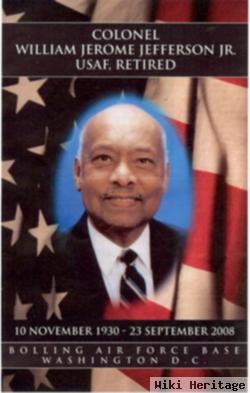 Col William Jerome Jefferson, Jr